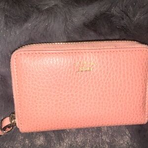 Pink Textured Women's Wallet